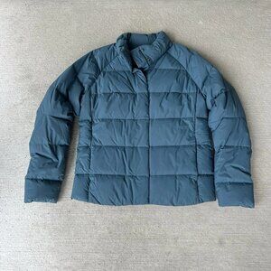Mountain Hardwear Glacial Storm Down Puffer Jacket Men’s Medium Blue